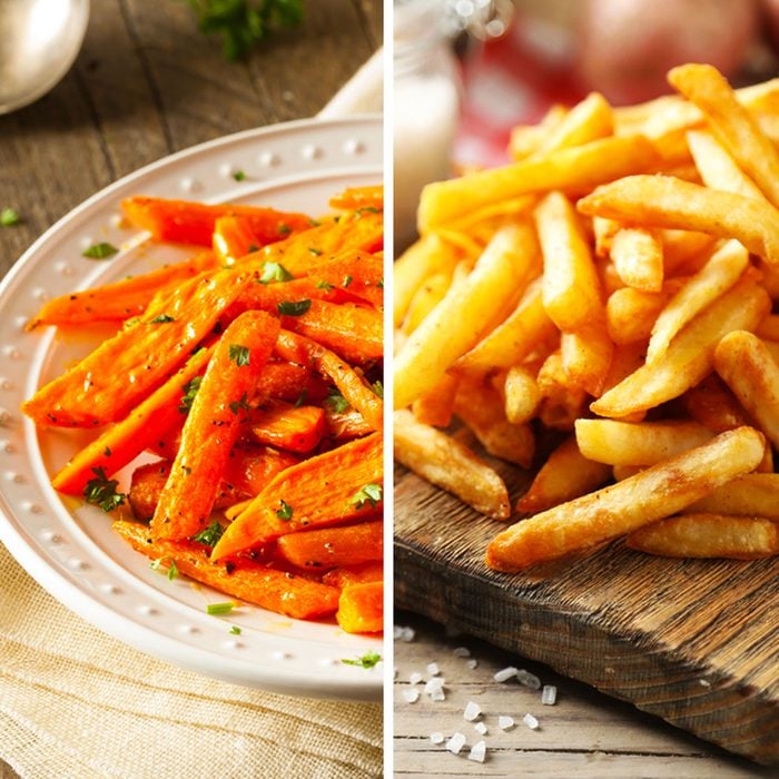 Carrot Fries for French Fries