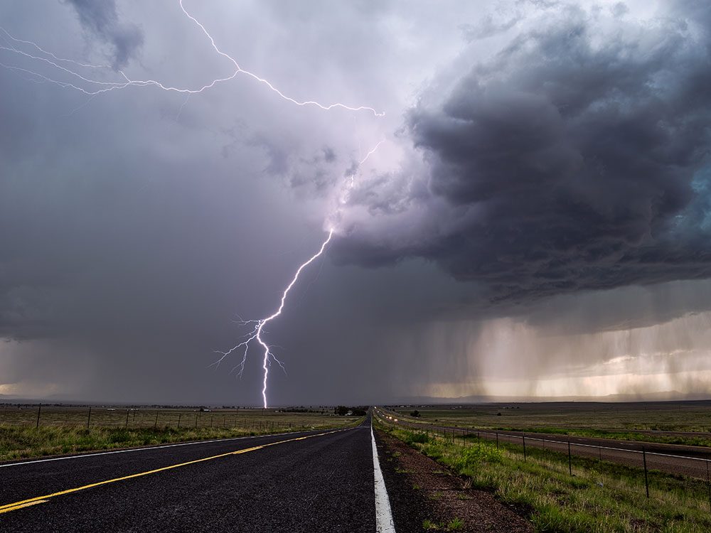 Driving tips - thunderstorm