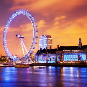 London attractions - London Eye