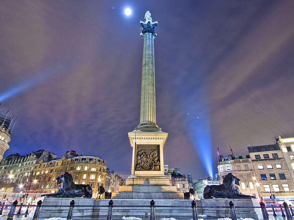 London attractions - Trafalgar Square