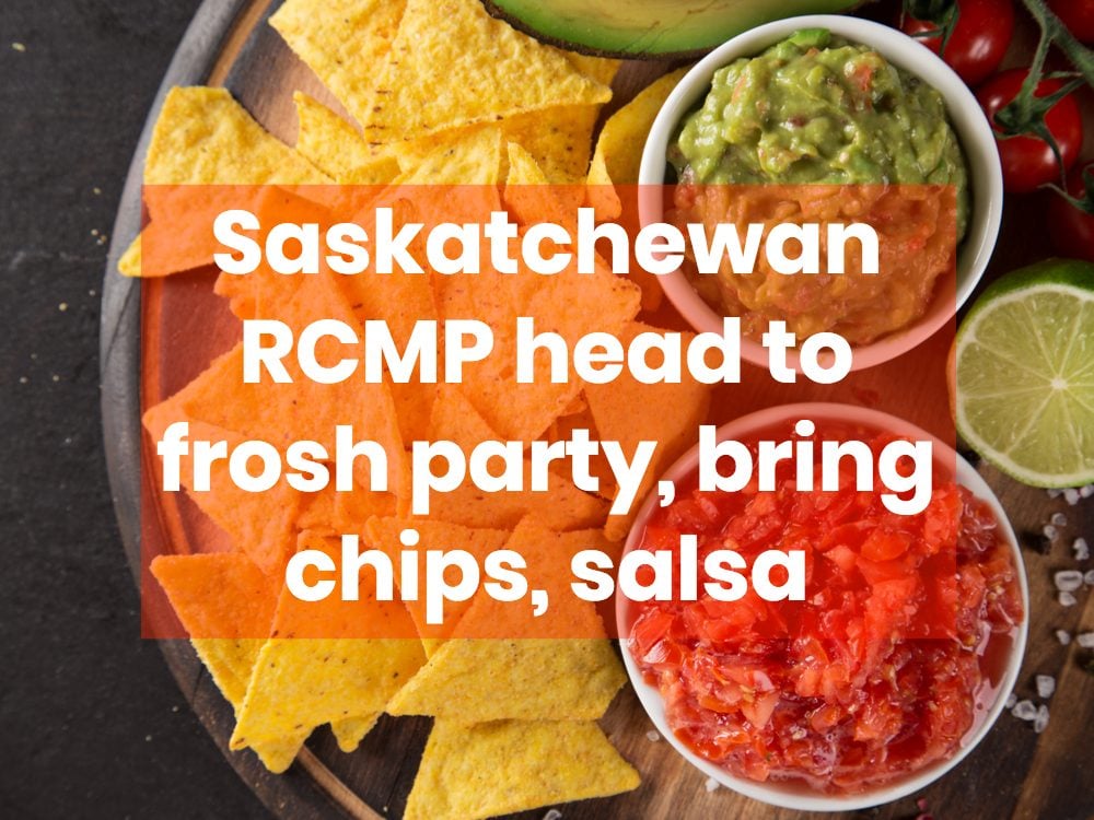 Funny news headlines in Canada - Chips, salsa and guacamole