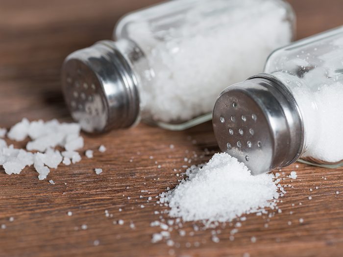 Sea salt vs. table salt