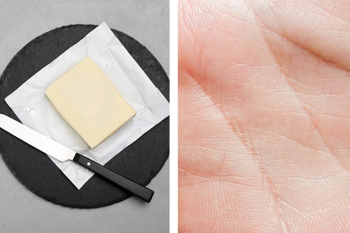 butter hacks - get sap off of hands
