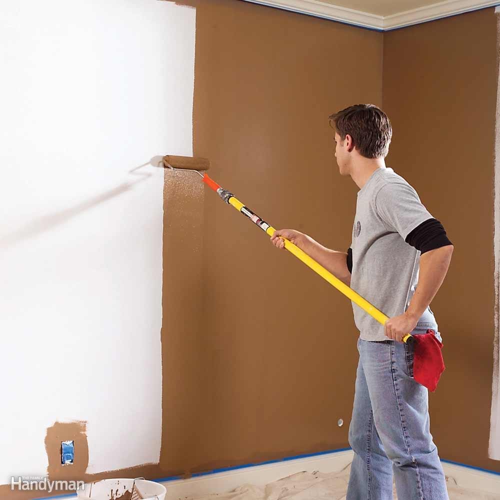 To Avoid Lap Marks when Wall Painting