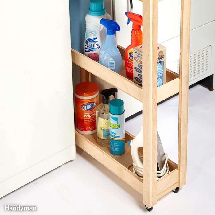 clever home organizing hacks - laundry-room-organization