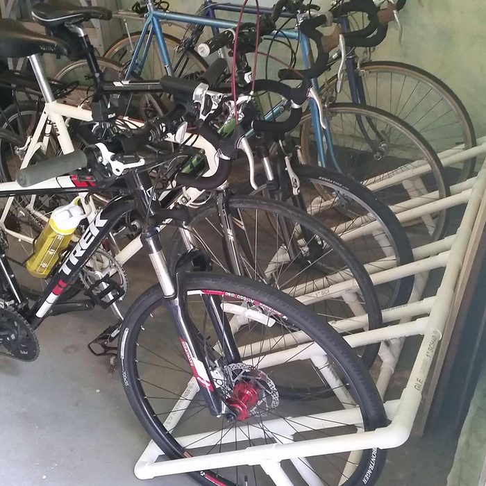 pvc bike rack