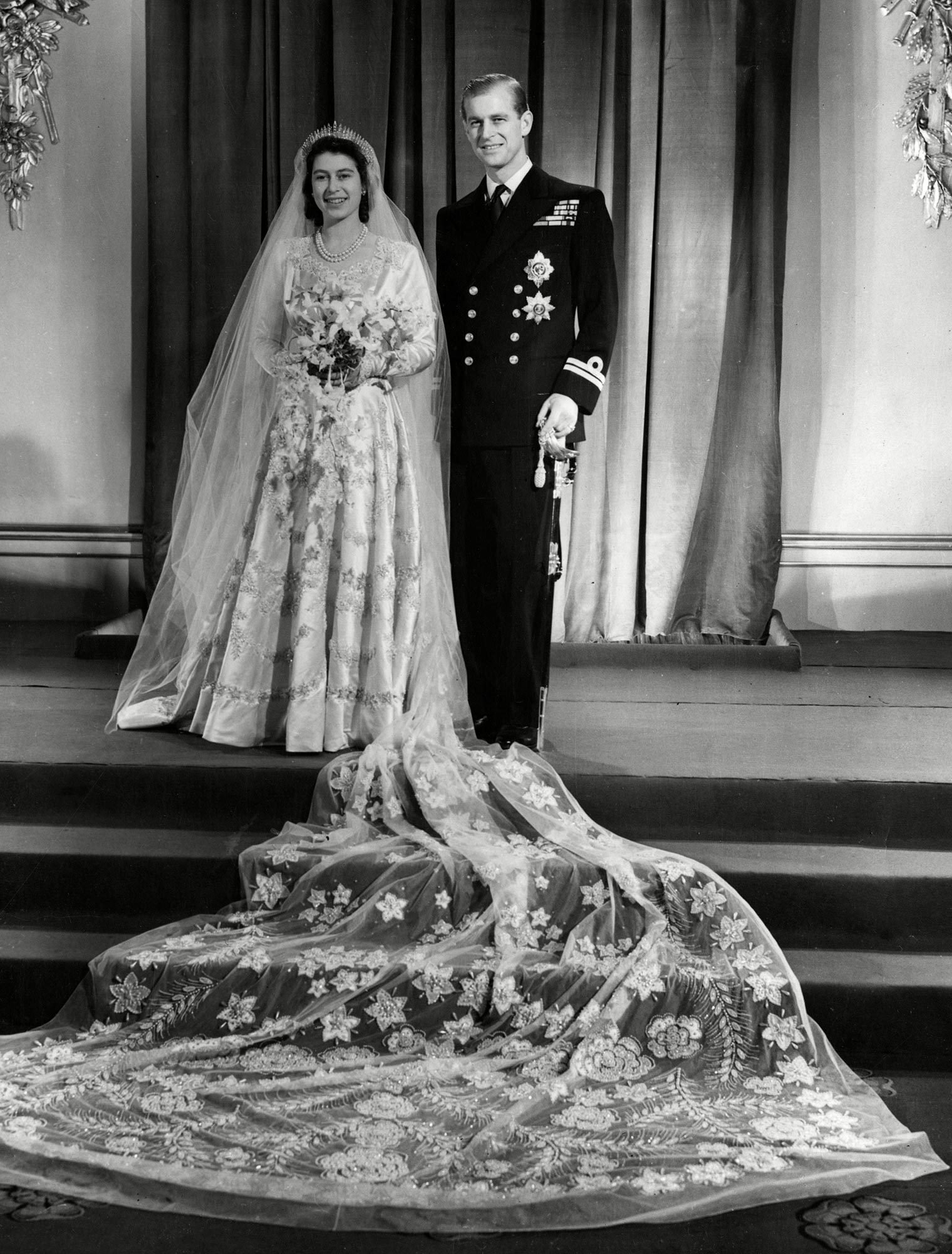 Queen Elizabeth II and Prince Philip marriage