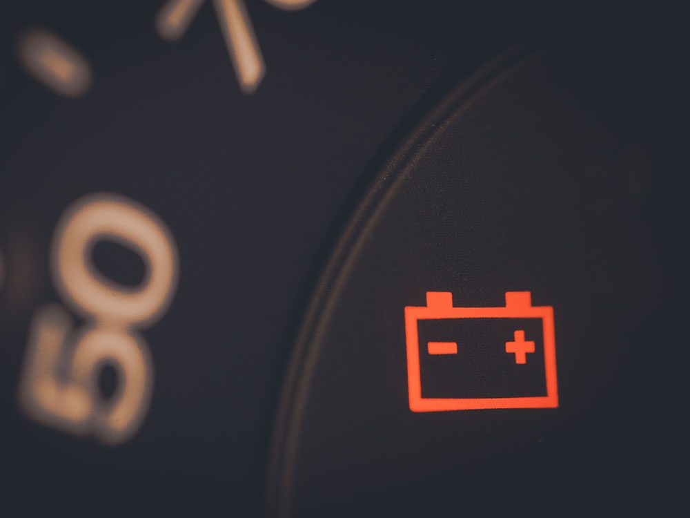 How long do car batteries last - dashboard light