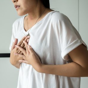 chest pain woman