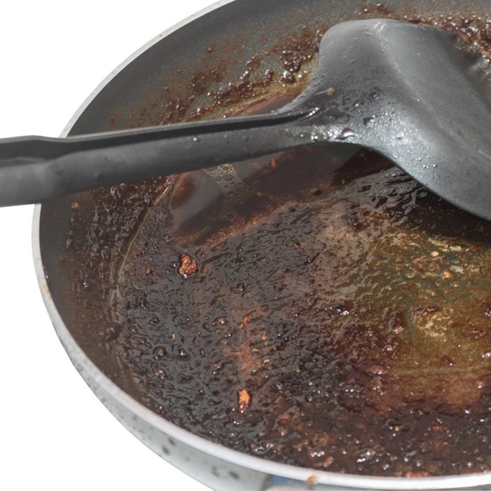 burnt pan