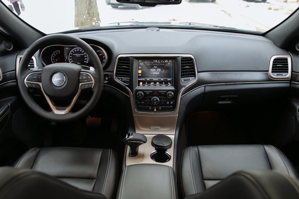 car jeep interior
