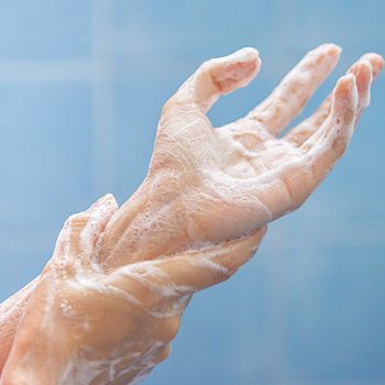 Diseases you can prevent just by washing your hands - Close-up of soapy hands