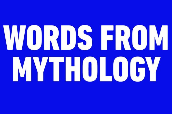 words from mythology