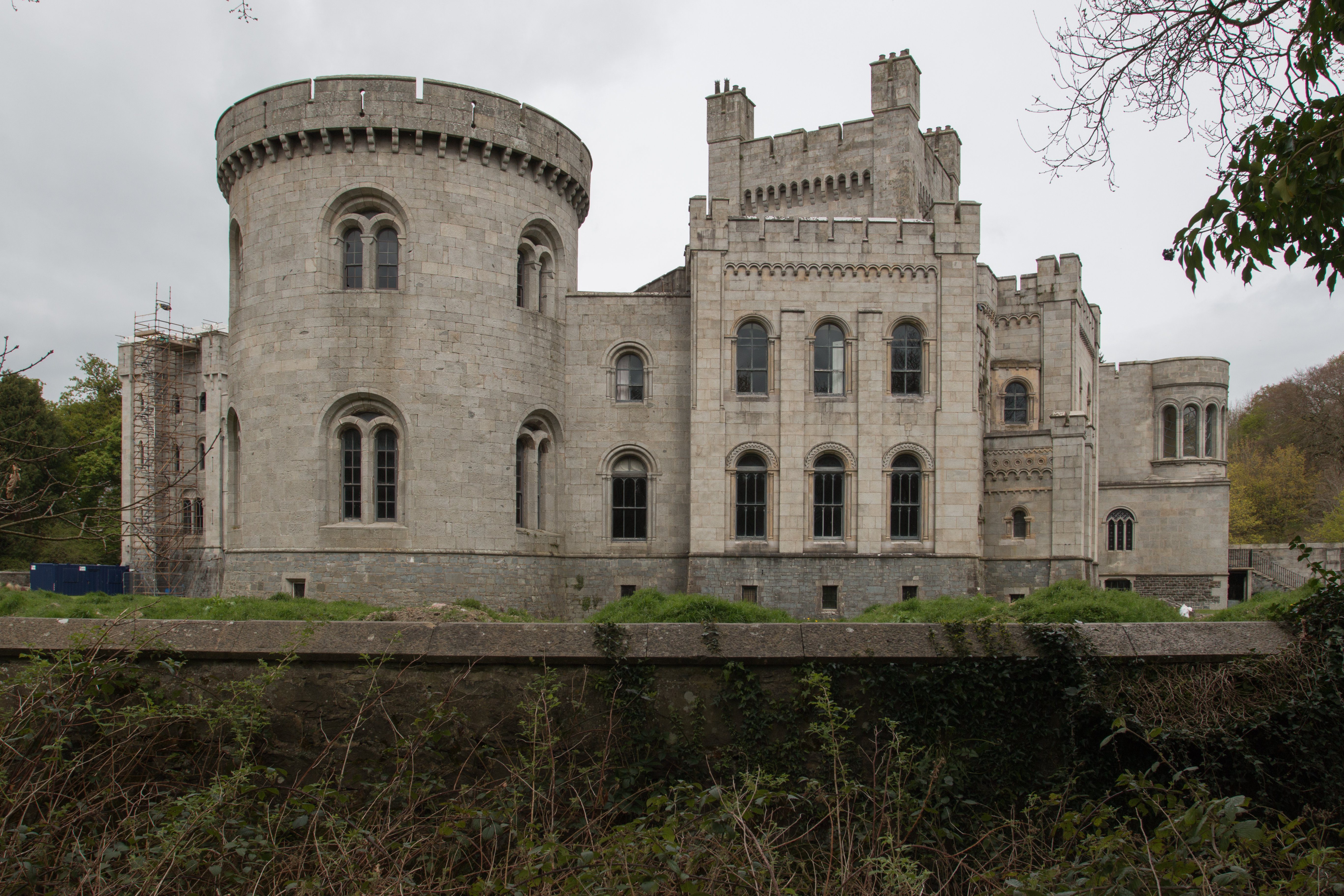 Gosford Castle. 19th-century country house situated in Gosford, a townland of Markethill, County Armagh, Northern Ireland