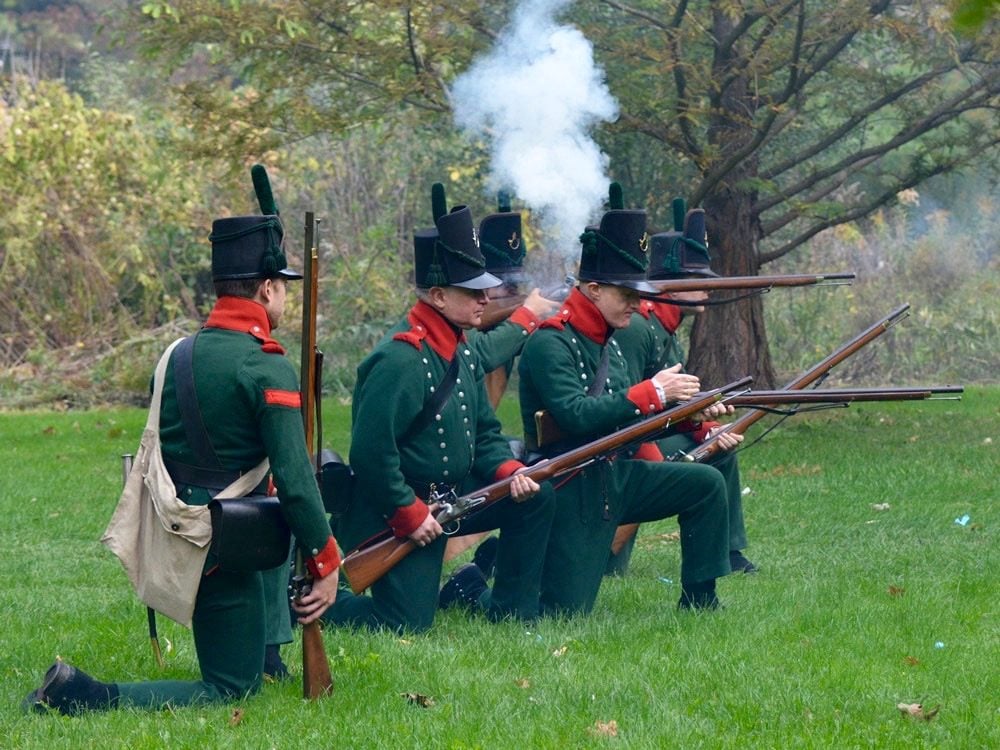 Historical reenactment of the War of 1812