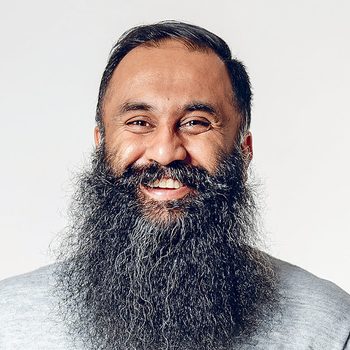 Hasan Hai of the Beard and Moustache Club
