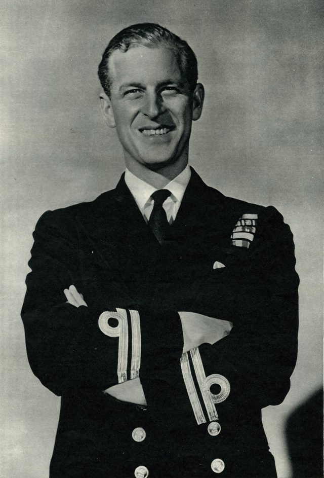 Lieutenant Philip Mountbatten Announcement of His Engagement, 1947