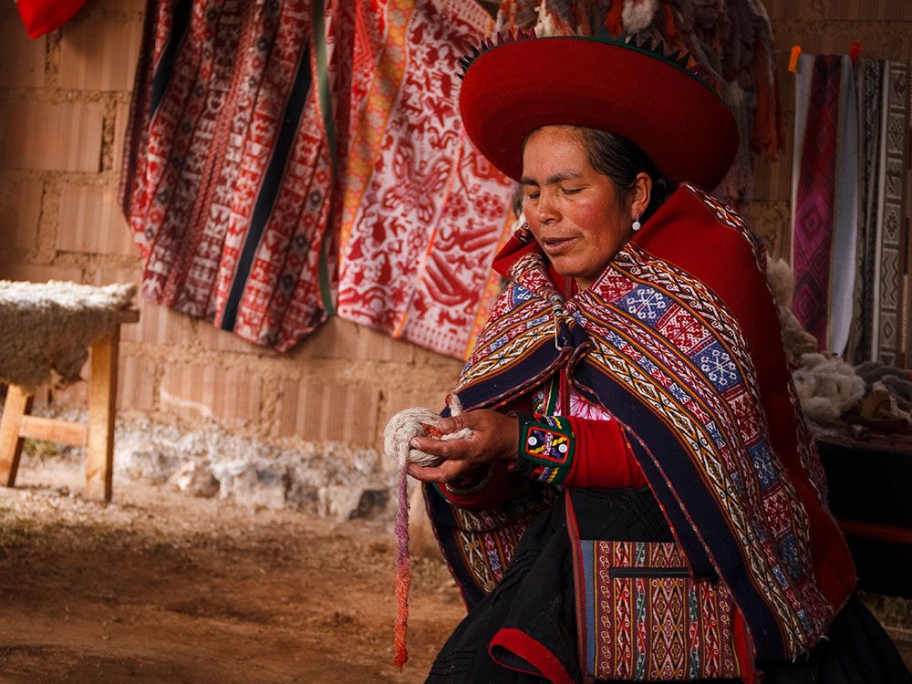 Things to Do in Peru - Weaving demonstration Chinchero