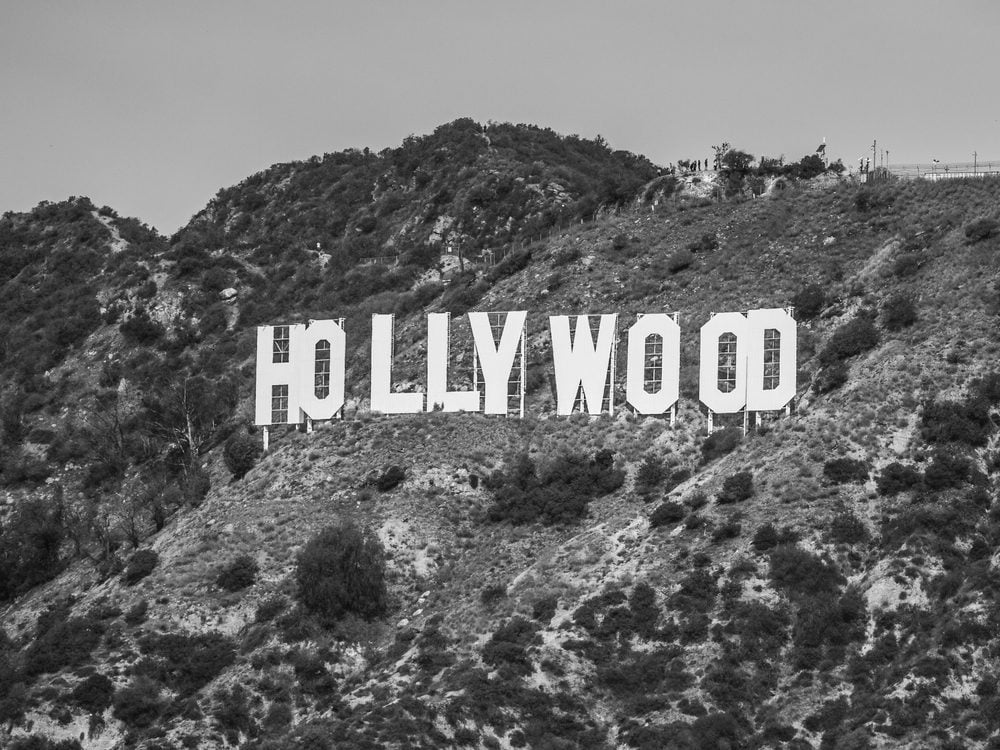 Old Hollywood sign