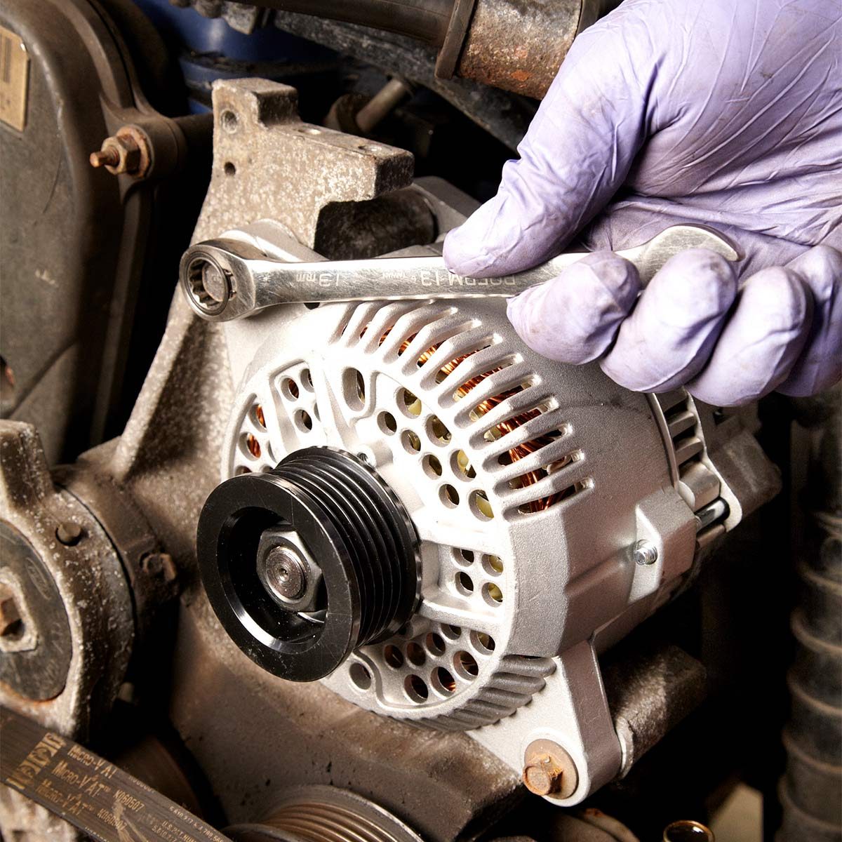 how to replace alternator