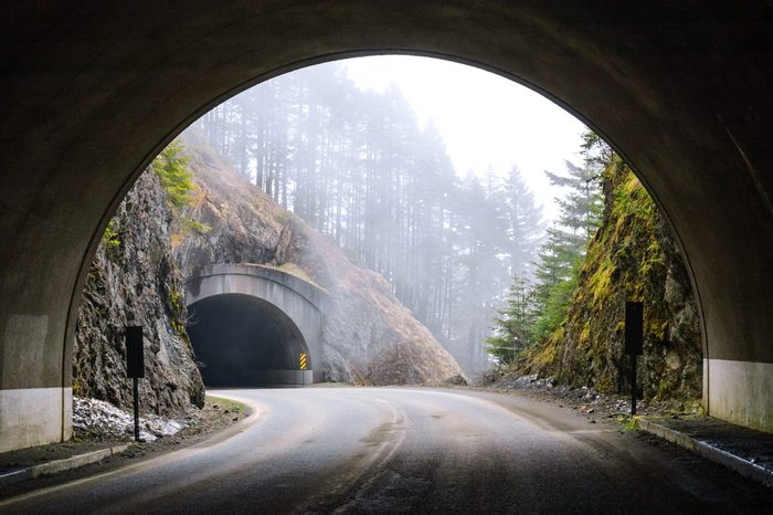 Two Tunnels at Olympic National Park