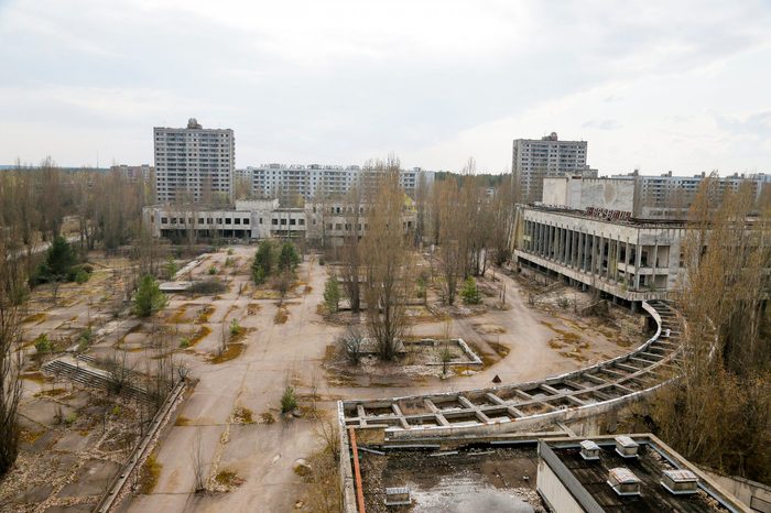 Chernobyl Aftermath, Pripyat, Ukraine - 05 Apr 2017