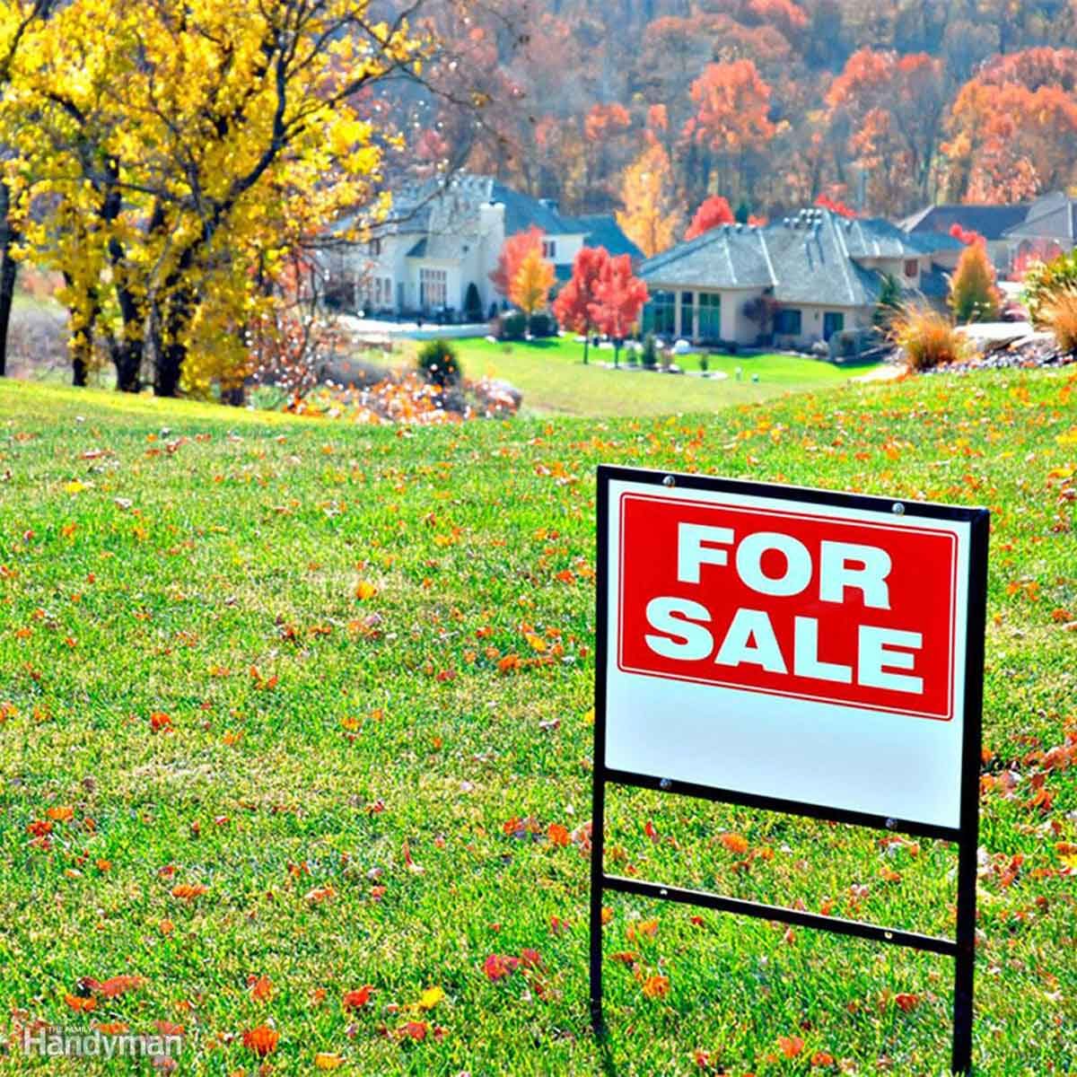 For sale sign house buying a home house hunting checklist