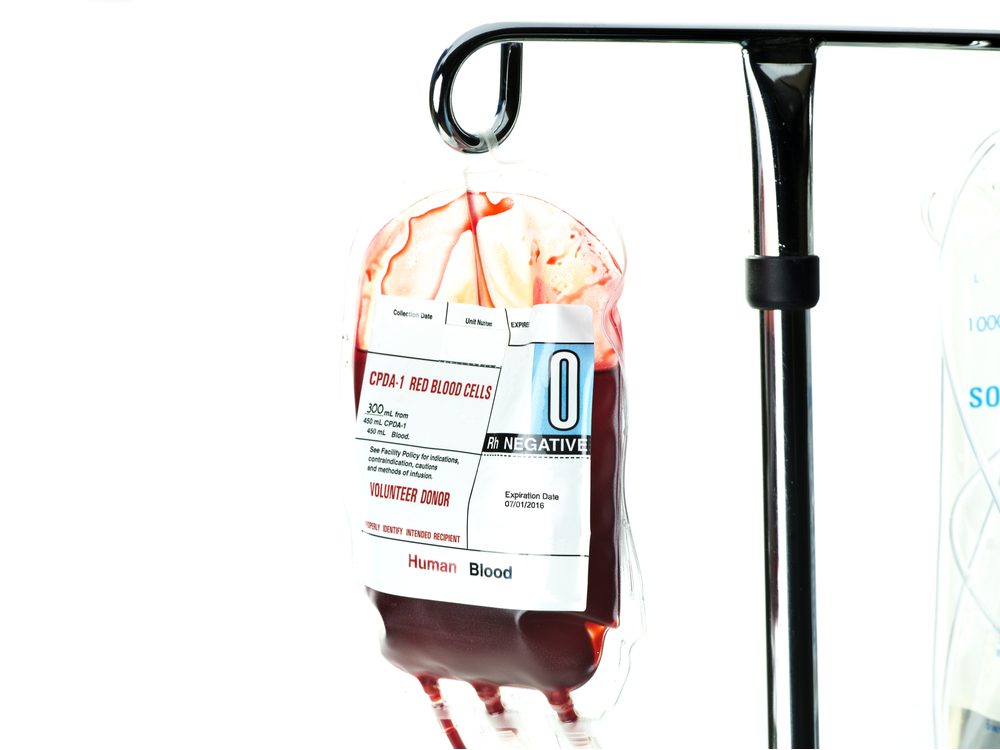 donating blood type o negative
