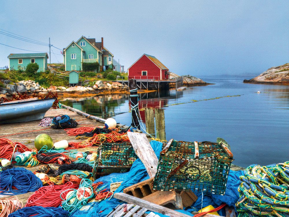 Trip to Nova Scotia - Peggy's Point fishing nets