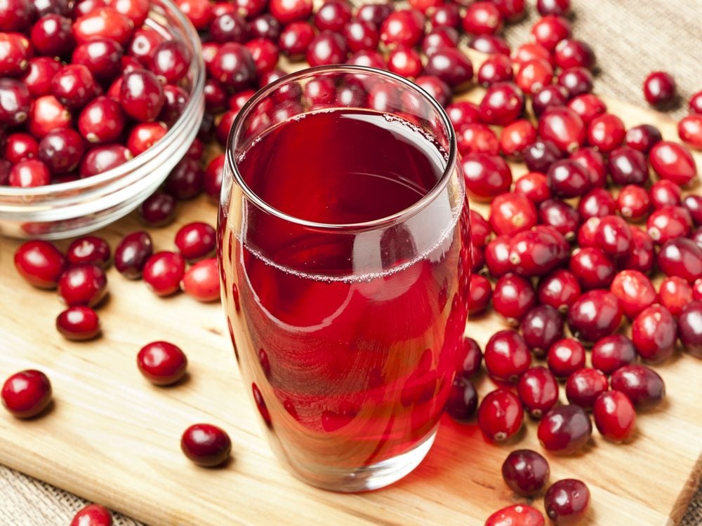 Home remedies - Cranberry juice