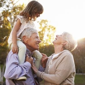 Home remedies - grandparents with granddaughter