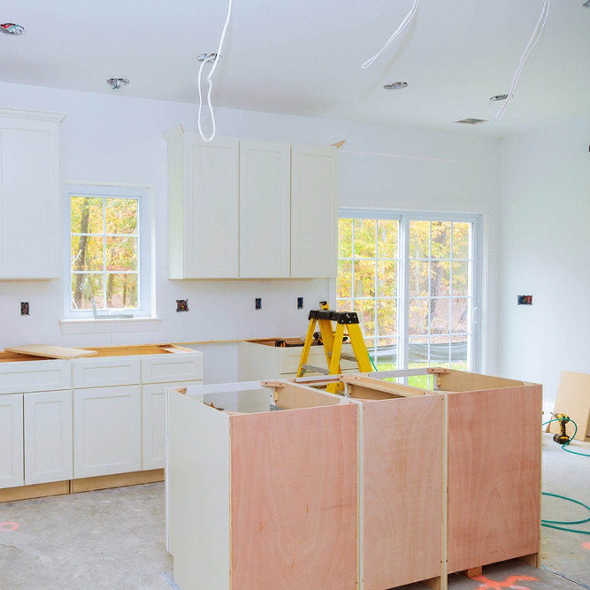Build Your Own Island Kitchen remodel