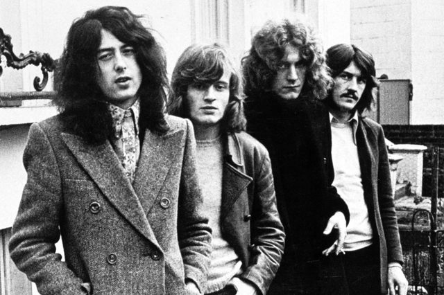 Led Zeppelin - Jimmy Page, John Paul Jones, Robert Plant and John Bonham