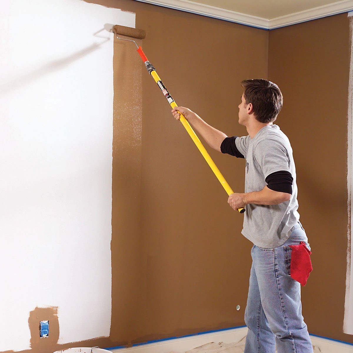 interior painting tips avoid lap marks