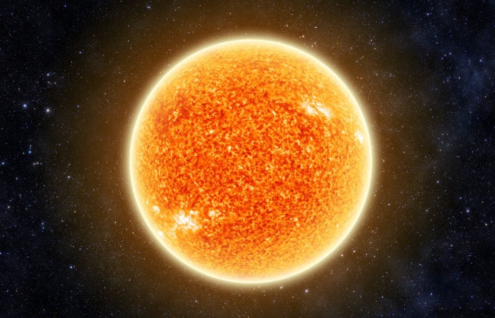 science quiz questions - The Sun in Space - Elements of this Image Furnished By Nasa