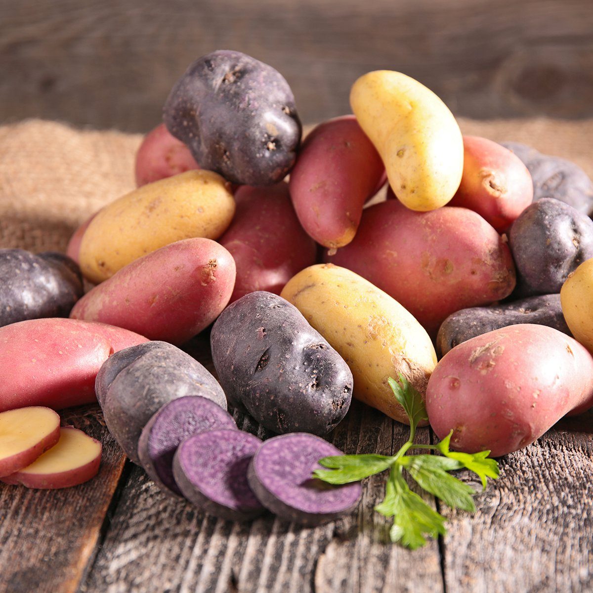 assortment of potatoes