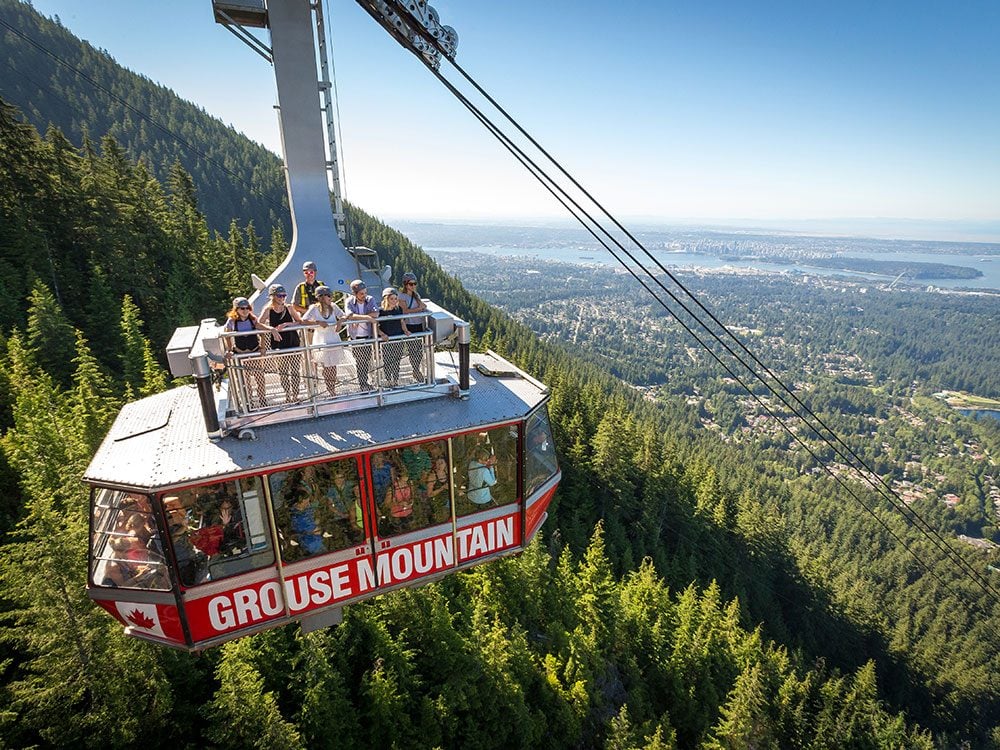 Day trips from Vancouver - Grouse Mountain
