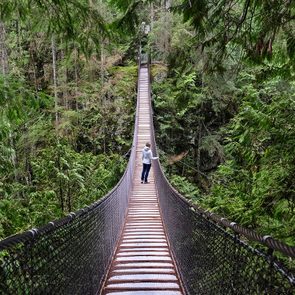 Day trips from Vancouver - Lynn Canyon suspension bridge