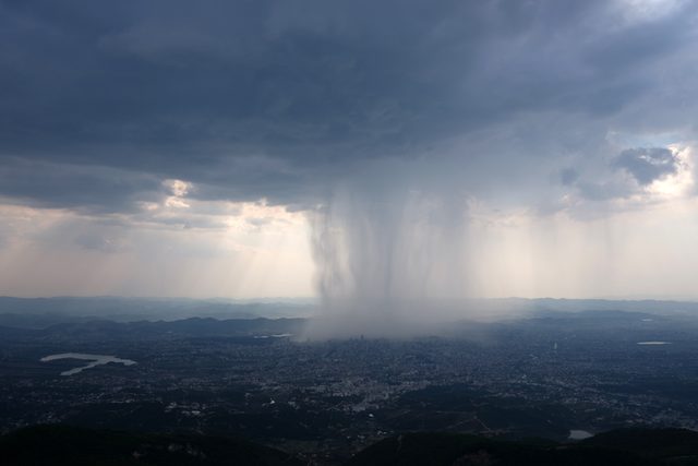 science quiz questions - Rain storm