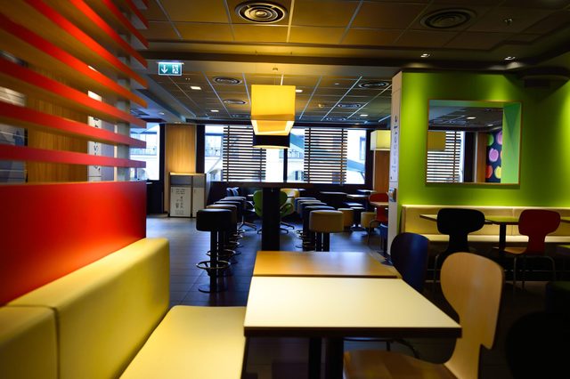 McDonald's restaurant interior