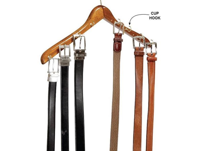 Coat rack belts