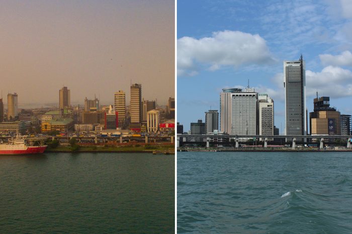 Lagos Nigeria smog