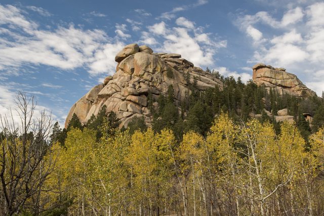 Vedauwoo rock formation in Laramie Wyoming