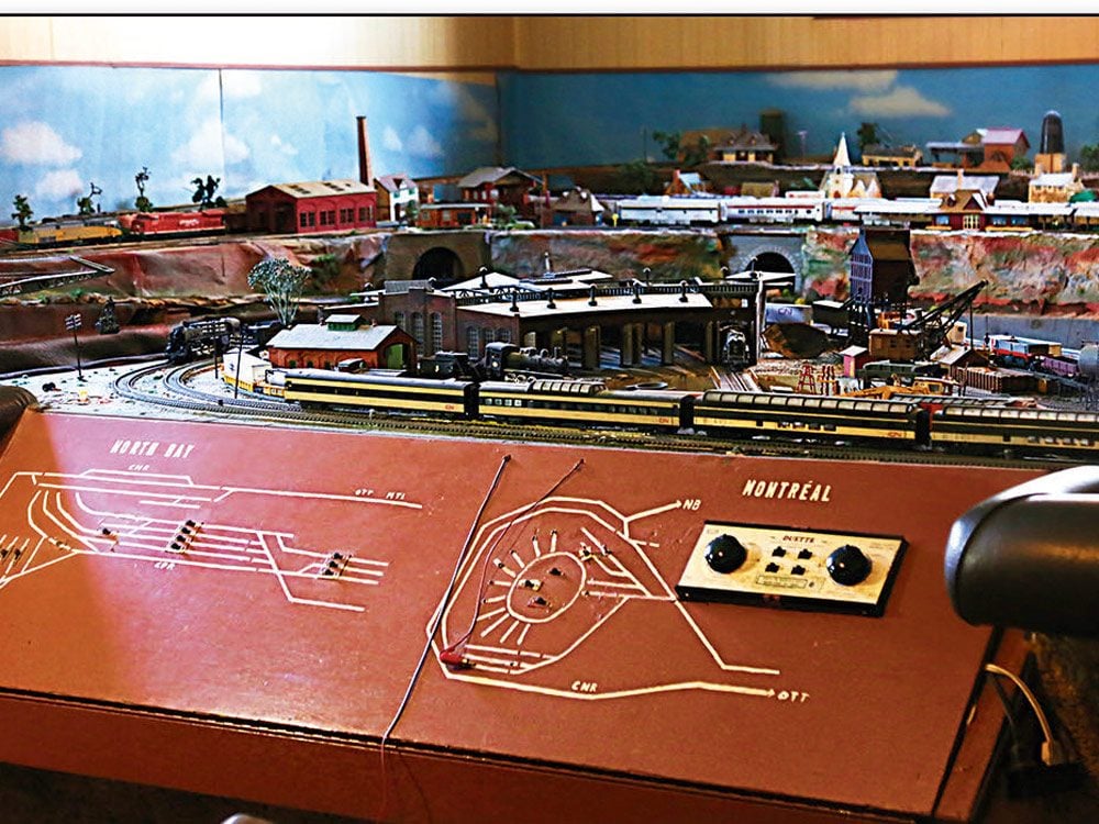 Model train collection