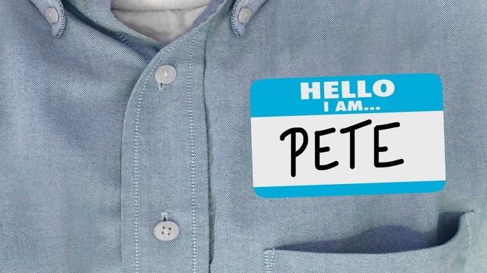 Hello Your Boss Words Name Tag Sticker Shirt