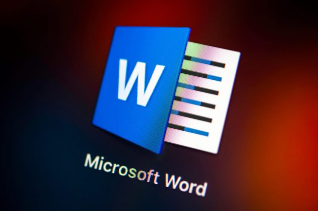 Icon, Logo, Microsoft Word, Text Edigate, Macro shot, Detail, full frame, screen shot