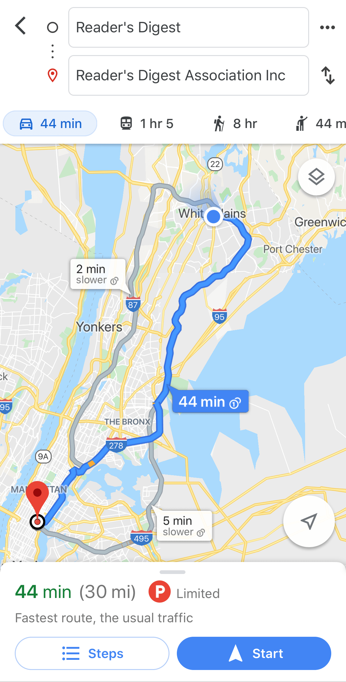route plan google maps