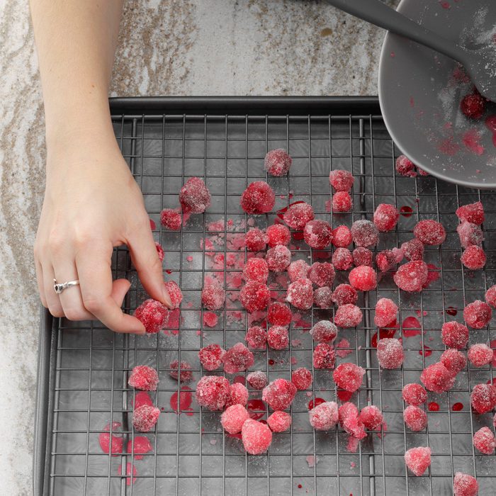 genius holiday tips - frozen cranberries