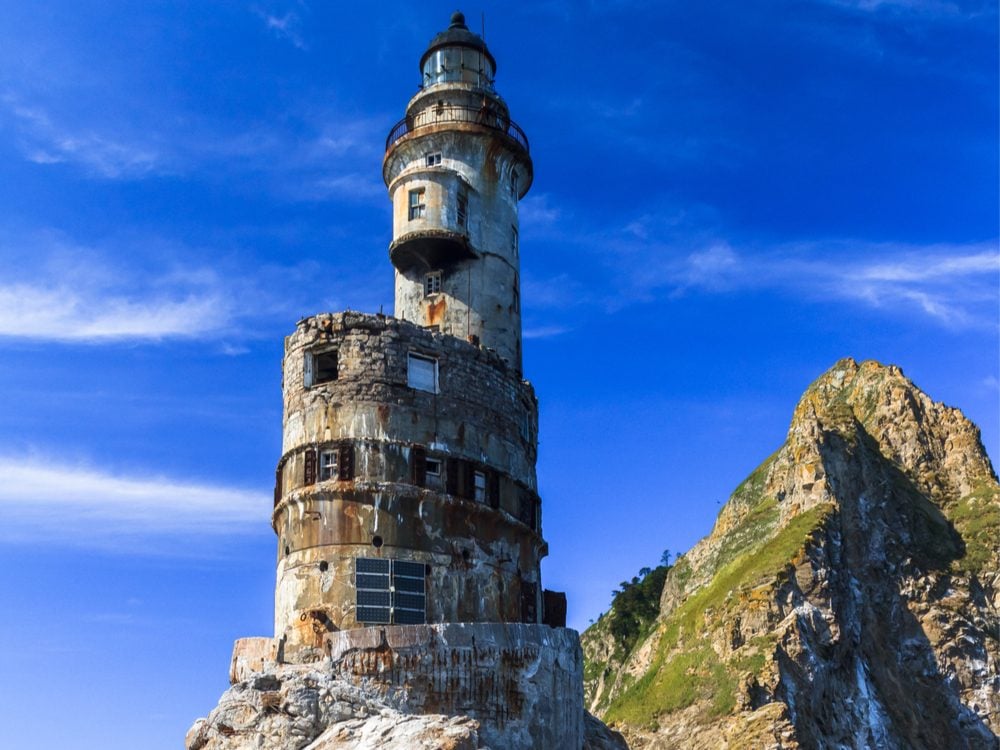 The Aniva lighthouse