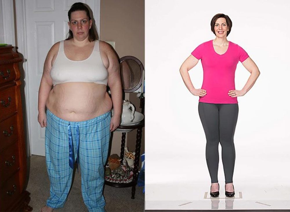 Weight loss transformations